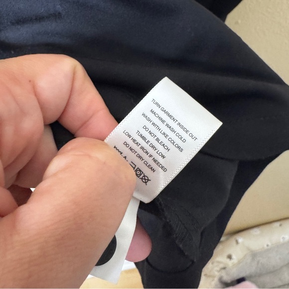 FIGS Technical Collection Shirt Men's Large Black Polo Long-Sleeve Scrub - Picture 6 of 9